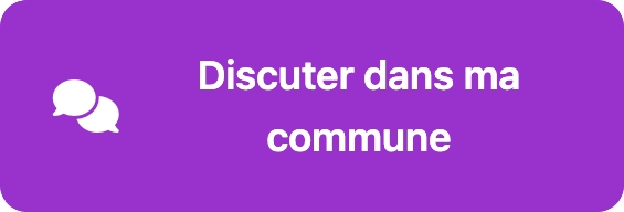 boutons diverses fonctions discuter commune