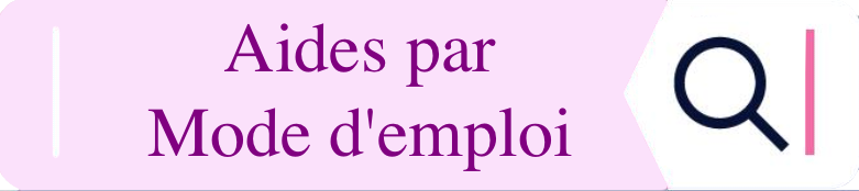 bouton aide mode emploi