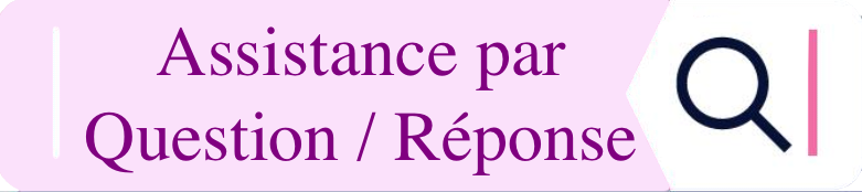 bouton aide questions reponses