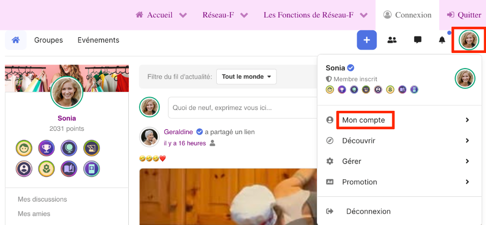 reseau f compte aide 1