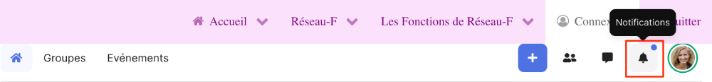 reseau f suivre aide 3